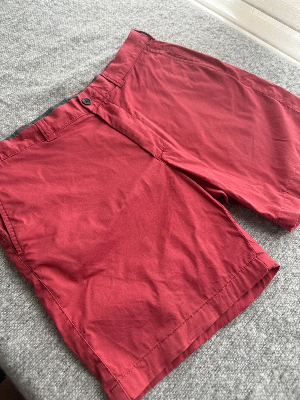 J Crew Men's Salmon Casual Cotton Shorts Chino Size 33